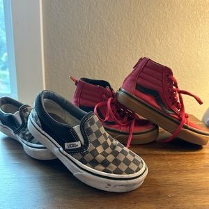 Vans Boys Slip Ons & High Tops